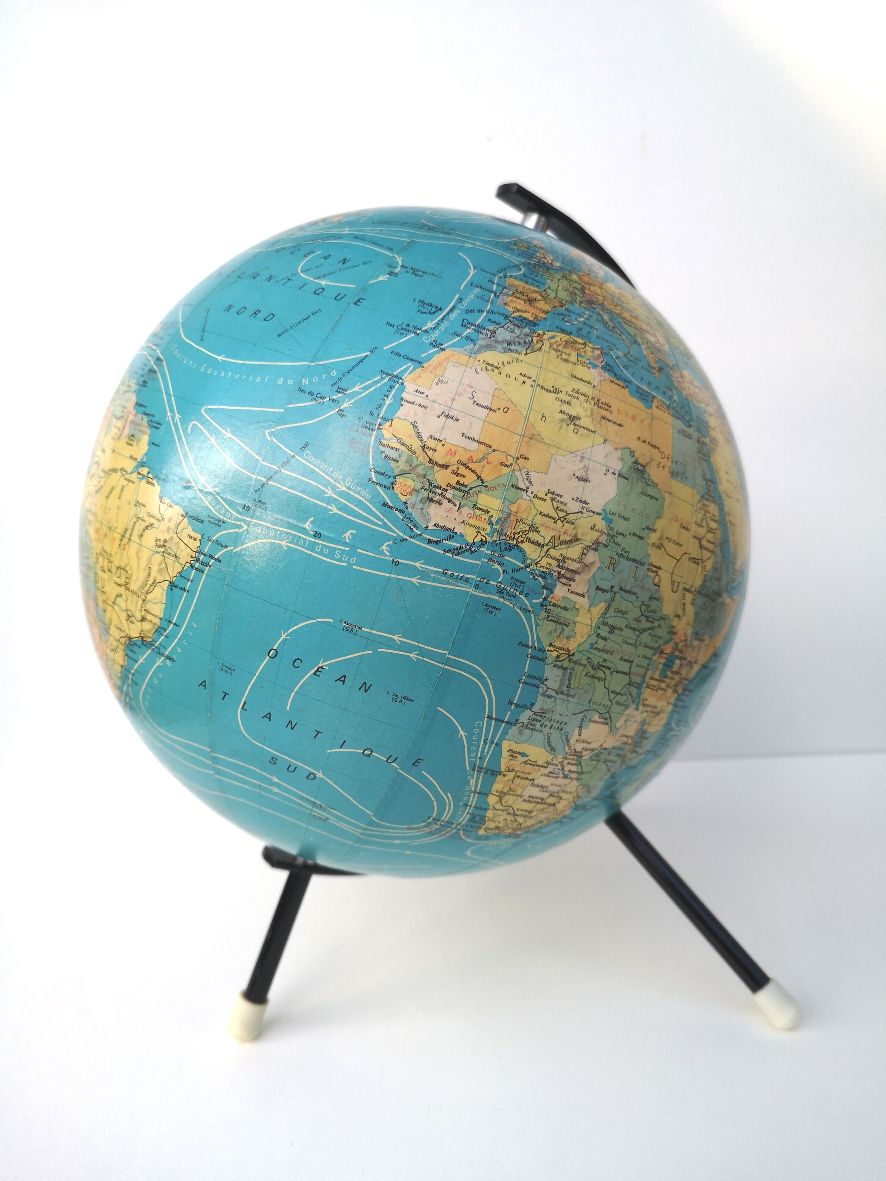 Terrestrial globe Taride 1971