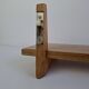 Midcentury Czechoslovak Wooden Wall Shelf, 1960s
