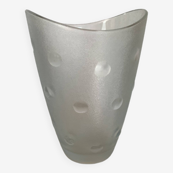 Vase polka dots Italie ronds en relief