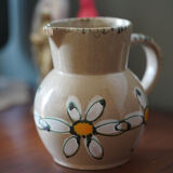 Pretty vintage stoneware decanter