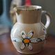 Pretty vintage stoneware decanter