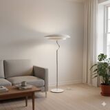 Vintage “Softling” Floor Lamp By H.P.Zachau For Atelje Lyktan, Sweden Desig