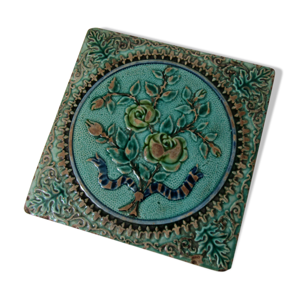 Dessous de plat de faience