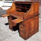 American "Roll Top" desk in oak.