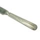 Art Deco bread knife, silver-plated brass, Germany, 1930s