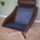 Mid-Century Danish Swivel Chair in Leather, 1970s