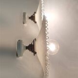 Opaline wall lights