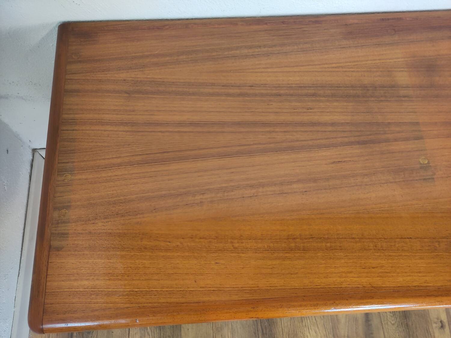 Scandinavian teak and metal sideboard