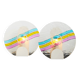 Pair of wall lights series "Disco", Toffoli, Italy, 1980s