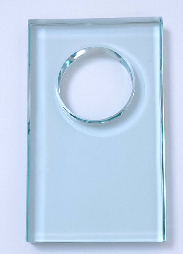 Presse-papier verre design italien sculptural