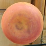 Old Grand vase soliflore glass paste signed Lorrain