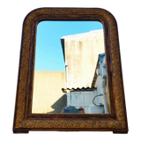 Louis Philippe style mirror wood, vintage gold