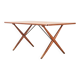 Table à manger AT-303 Sawhorse de Hans Wegner pour Andreas Tuck Danemark 1955