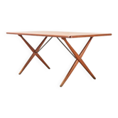 Table à manger AT-303 Sawhorse de Hans Wegner pour Andreas Tuck Danemark 1955
