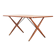 Table à manger AT-303 Sawhorse de Hans Wegner pour Andreas Tuck Danemark 1955