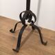 Seven-Arm Wrought Iron Floor Lamp, Art Deco, French Work,