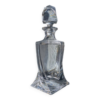 Old crystal carafe