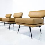 Ensemble de 3 fauteuils 'Elettra' de Stdio BBPR pour Arflex