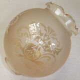 Tulip globe engraved glass for pendant lamp chandelier wall lamp