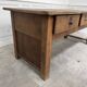 Workbench or island 1900 in solid oak