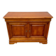 Louis Philippe style solid wood sideboard with 2 doors and 2 drawers