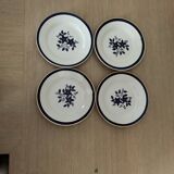 Set of Colette dessert plates from Moulin des Loups
