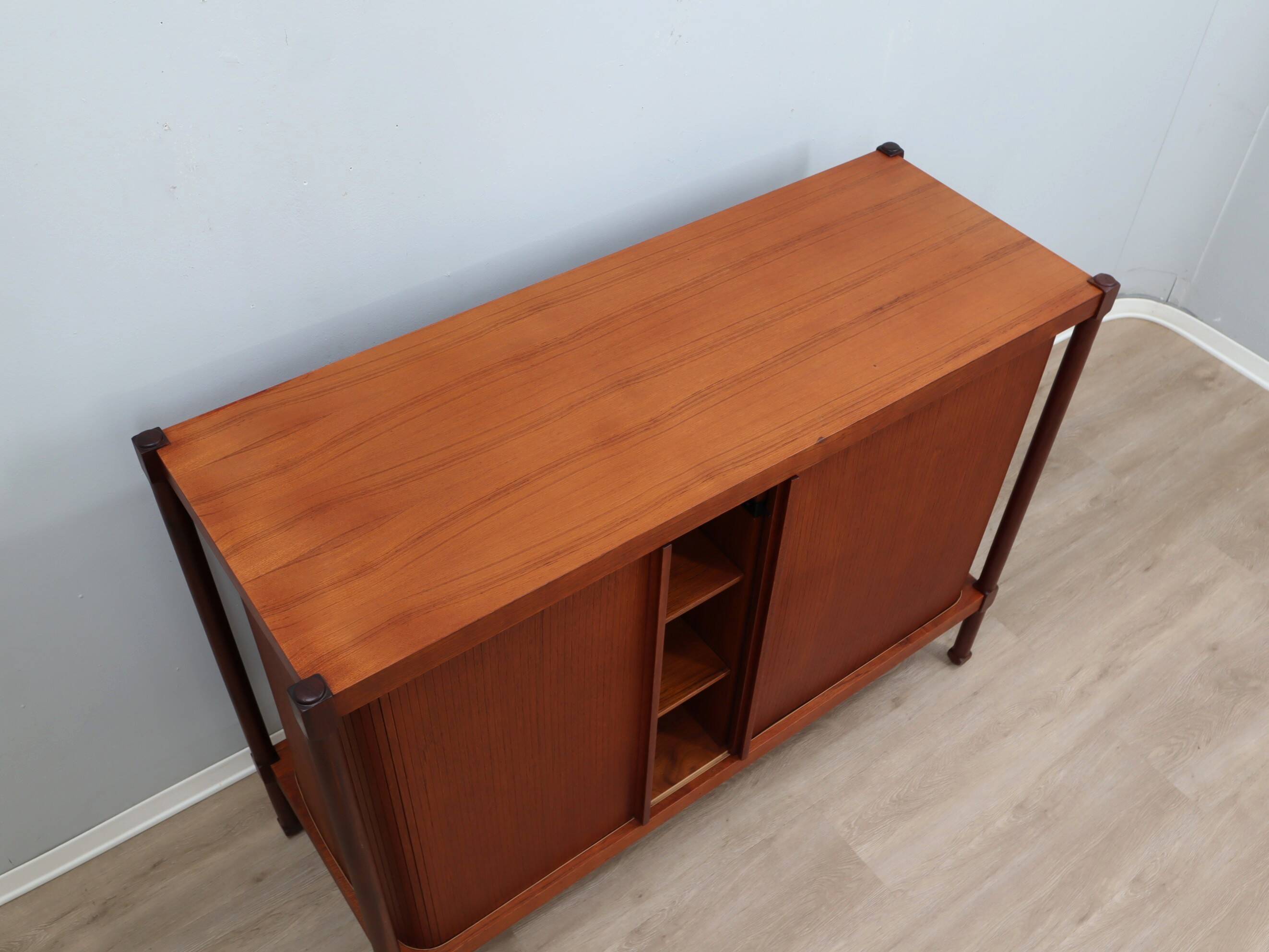 1950s mid-century teak storage cabinet / sideboard by F.lli Proserpio