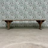 Weathered farm bench