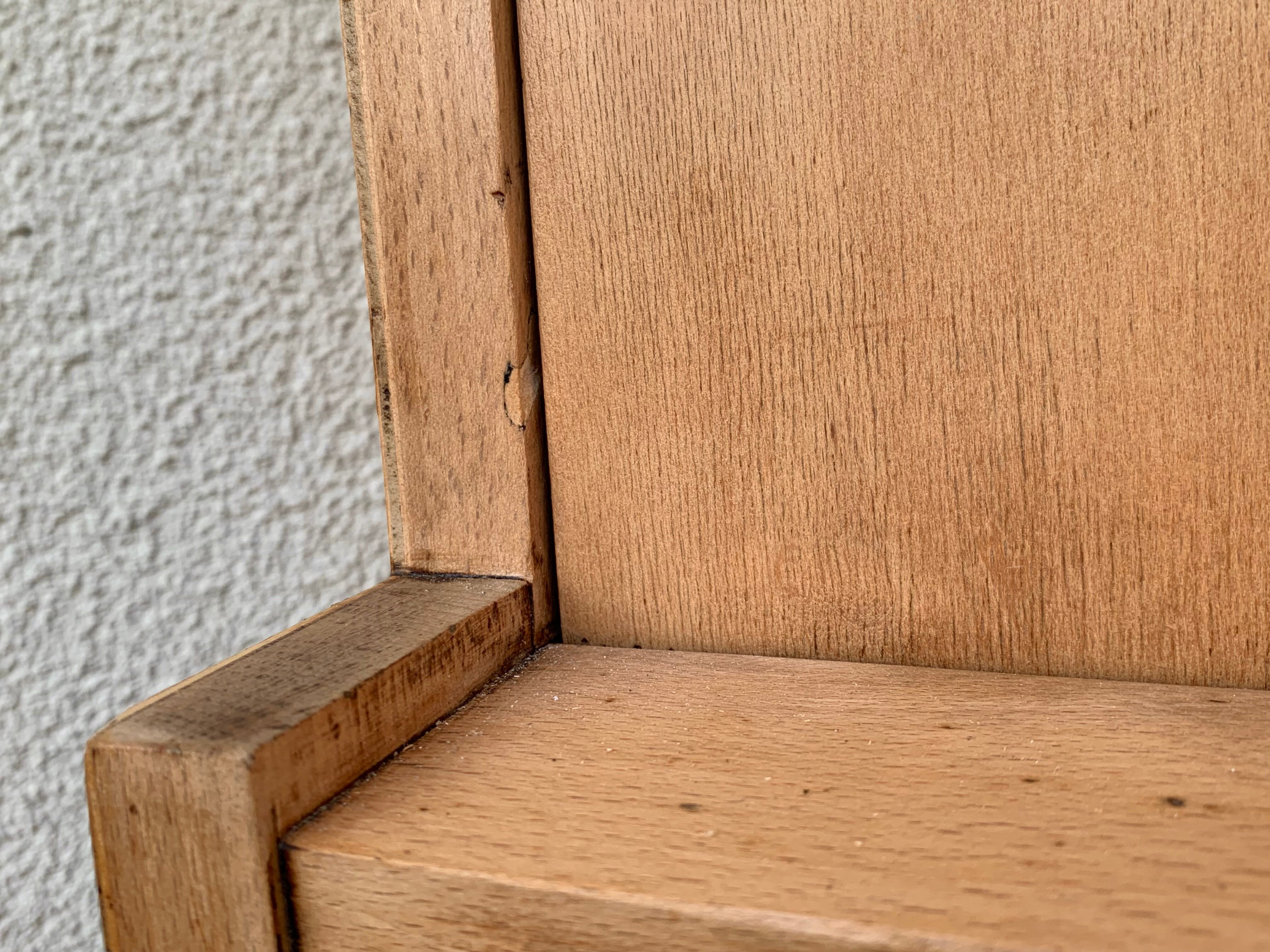 Secretary dresser vintage compass feet 1950