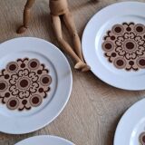 Set of 6 Arzberg plates