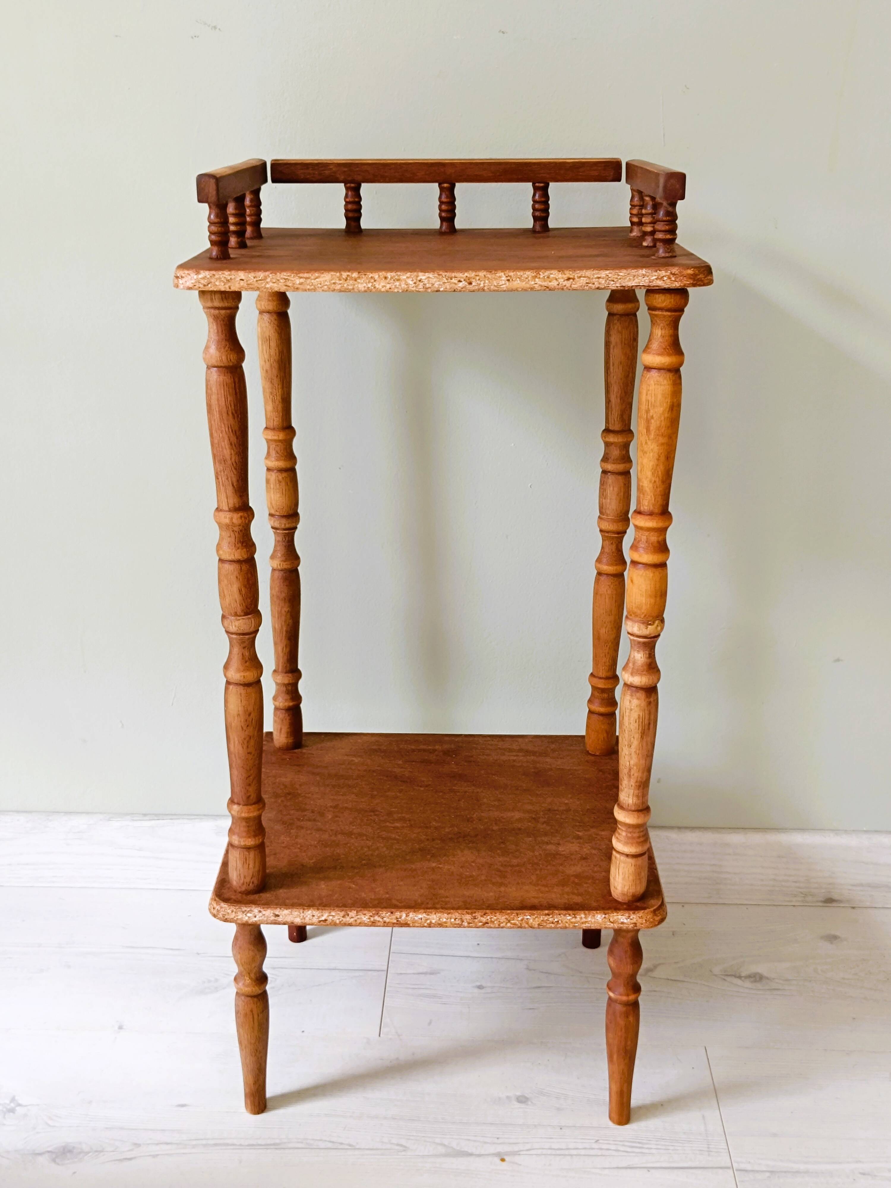 Antique telephone table