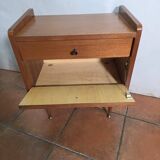 Scandinavian bedside tables by MDK design from the 1960s.