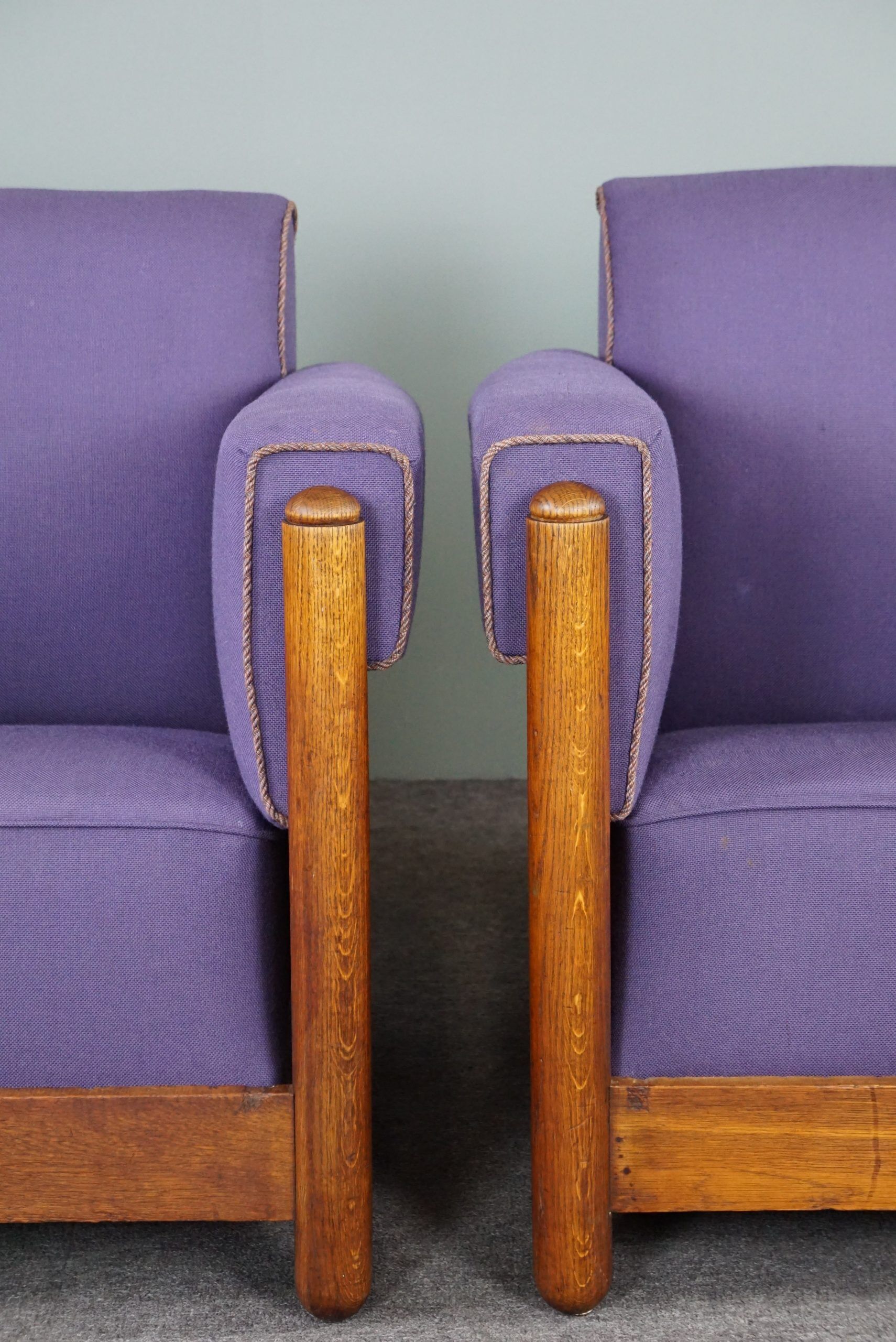 Set de 2 fauteuils Art Déco Amsterdam School