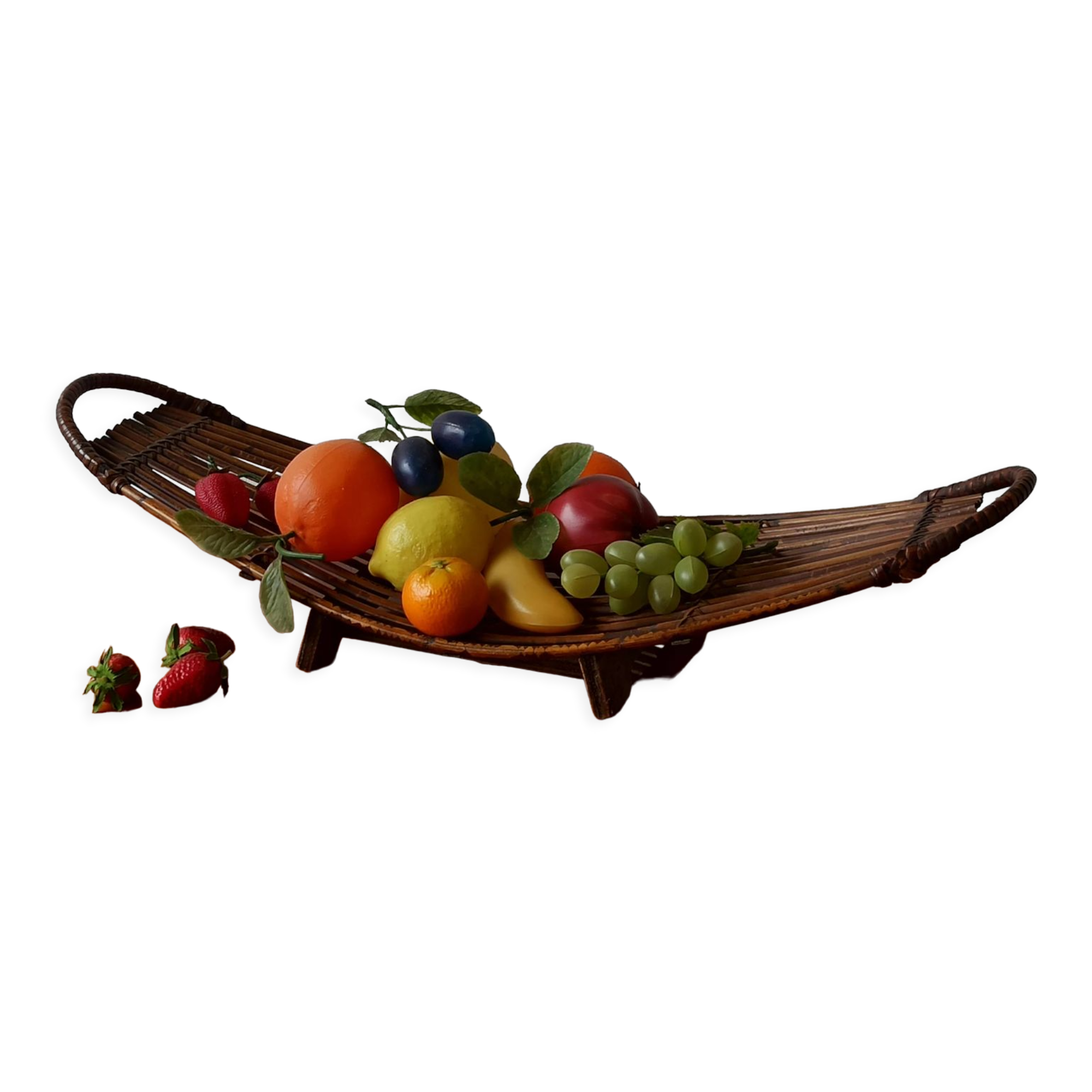 Wooden tray design of the 70s