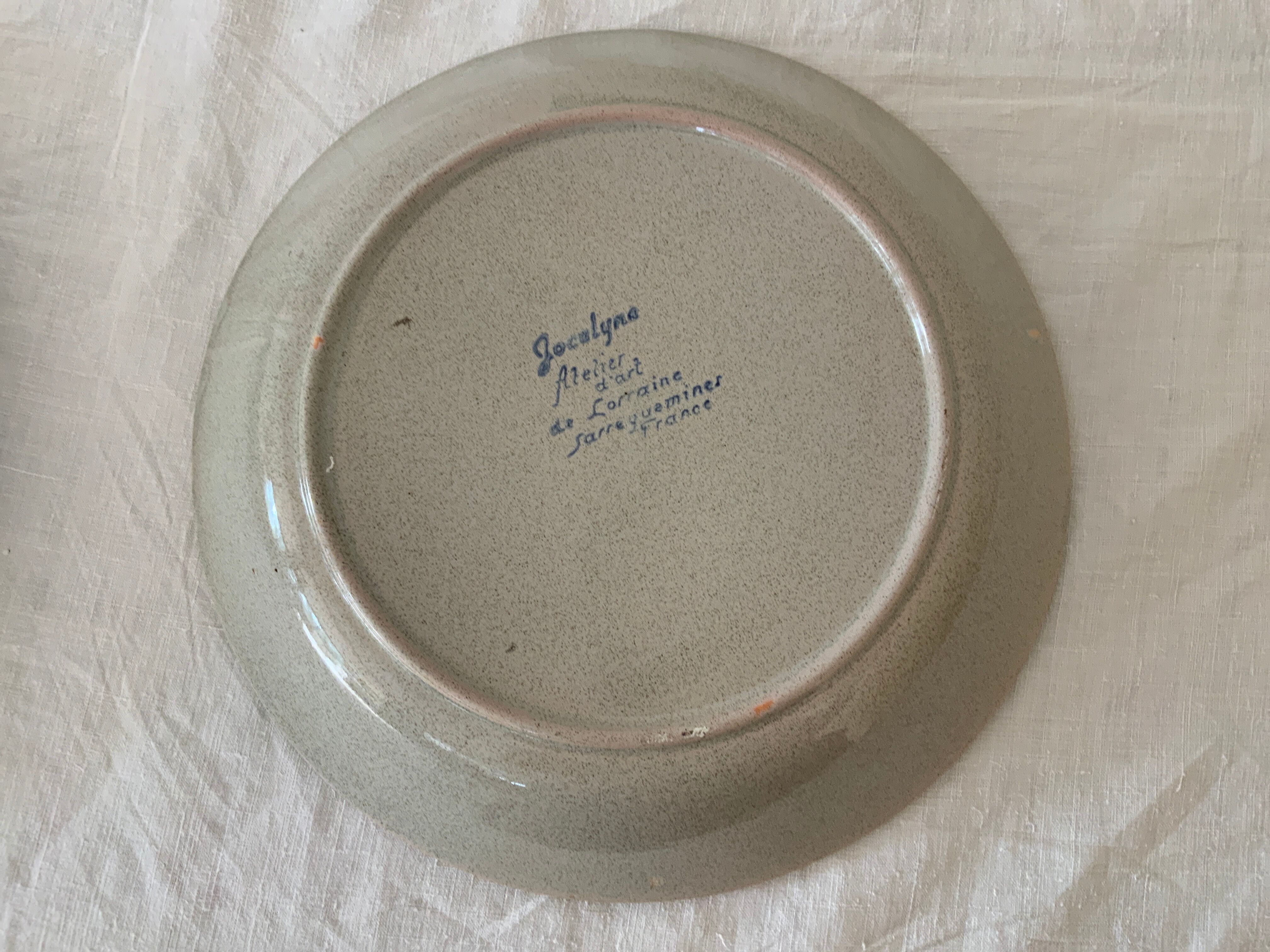 Stoneware salad bowl 70 Selency x Monoprix Croisé Laroche