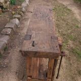 Wooden workbench