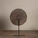 Mandal - Indian wooden wheel on stand no. 1
