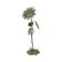Large Sunflower Ashtray Silver Plated Bronze S. Agudo 62cm