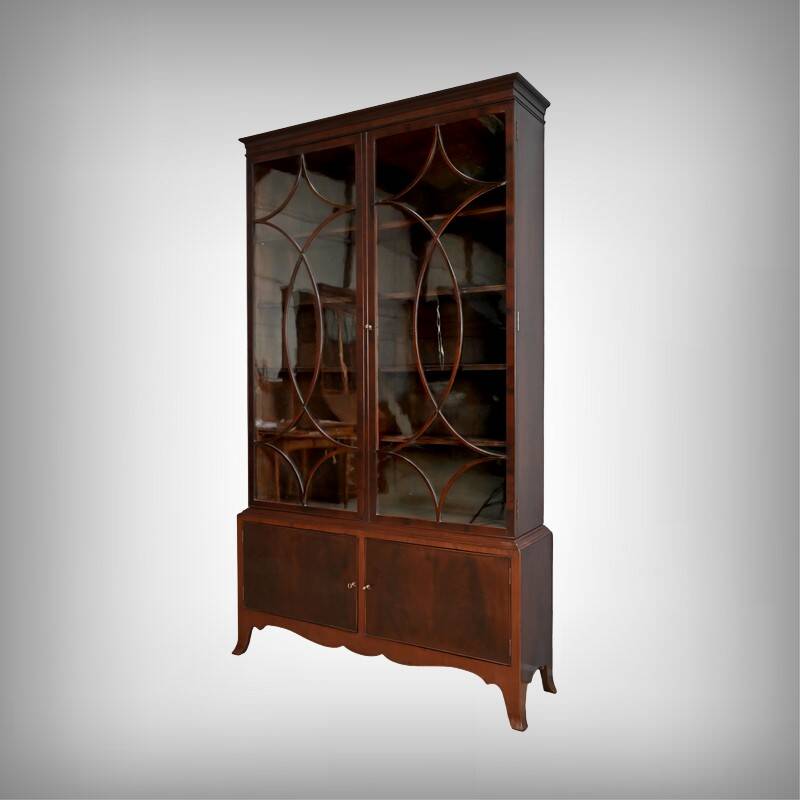 Mahogany Display Cabinet, England - Early 20th Century