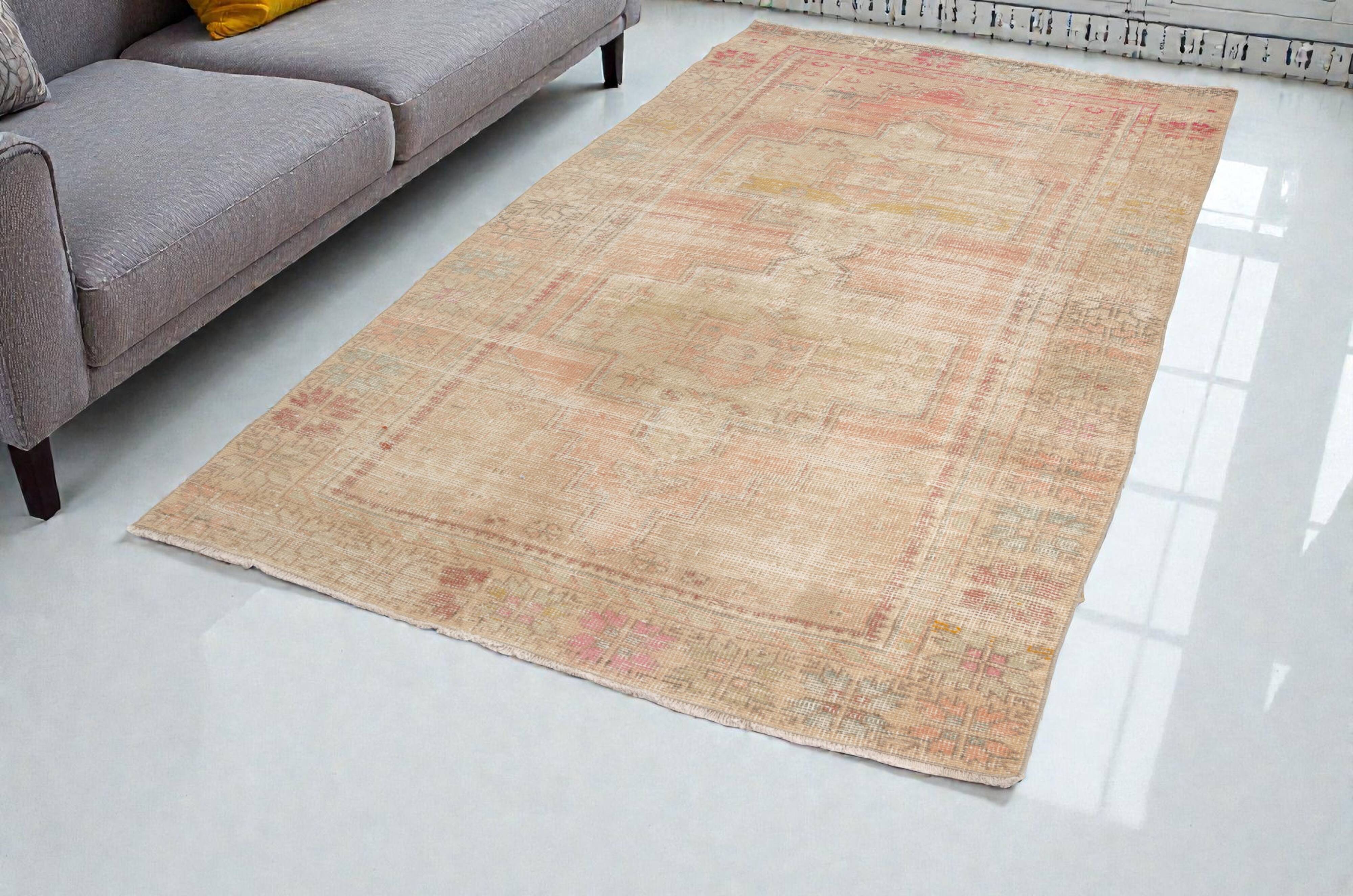Vintage Anatolian Wool Carpet