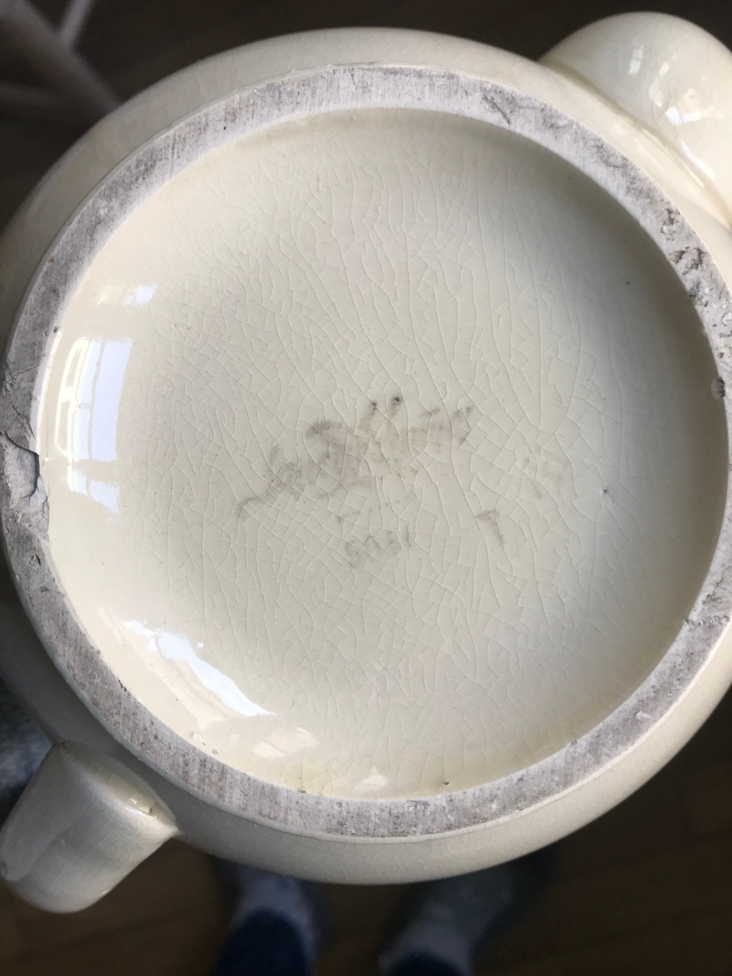 Teapot sarreguemines