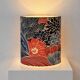 Abat-jour comme neuf avec motif floral accrocheur