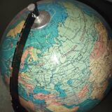Vintage tripod globe