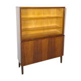 Donker plus vitrinekast fine avec planches vintage