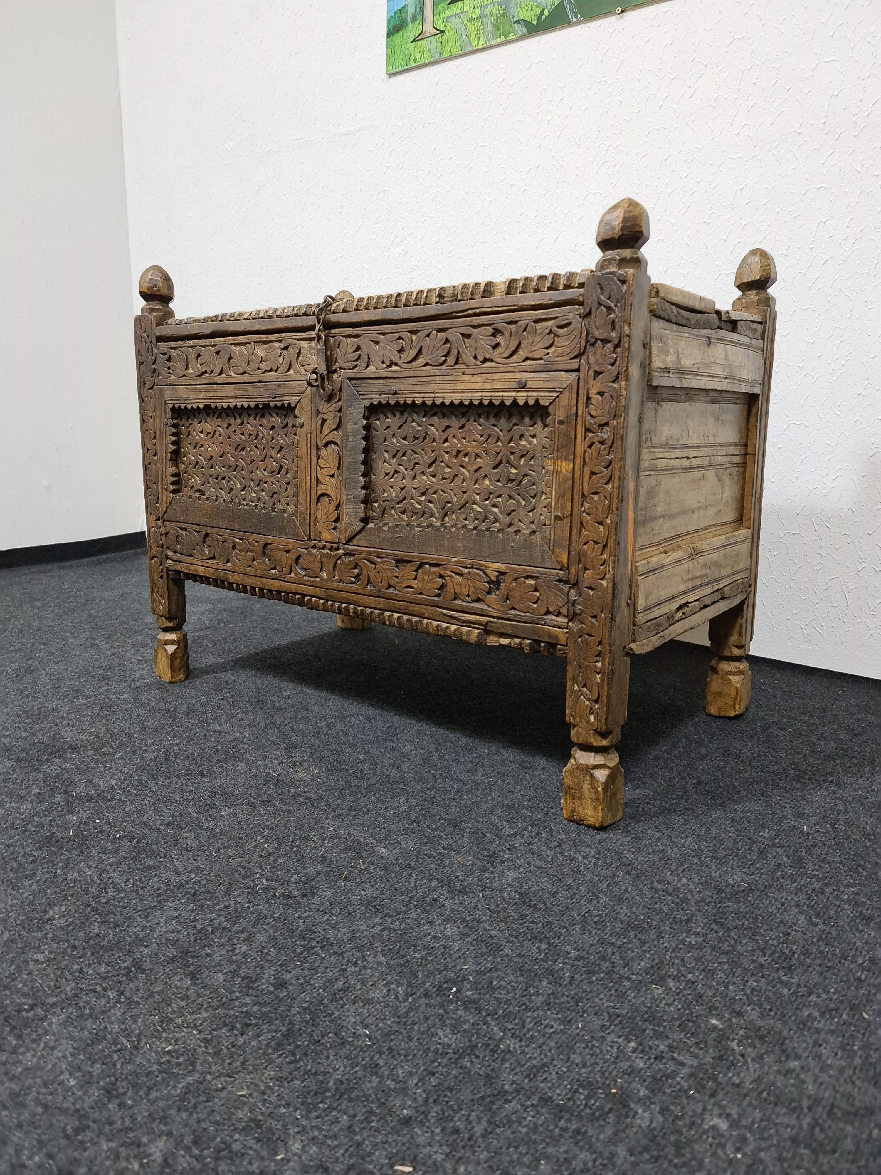 Antique Vintage Swat Valley Dowry Chest