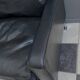 black leather Tecta -seat sofa by Hans Konecke 1960s