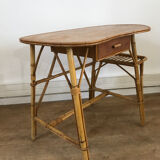 Rattan desk