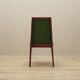 Ensemble de quatre chaises en palissandre, design danois, années 1970, éditeur : Dyrlund