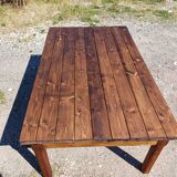 Table Basse Noyer et Pin