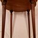 Pair of antique nesting tables in marble and brass – Louis XVI style